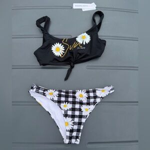 NWT Bananamoon Black Bikini Set